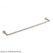 Lacava 0202L-CR - wall mount towel bar made of chrome plated brass W: 30  3/4'',D 3 5/8''