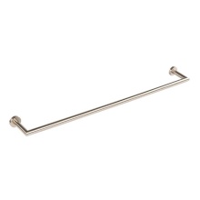 Lacava 0202L-BK - Wall Mount Towel Bar Made of Chrome Plated Brass W: 30 3/4'', D 3 5/8''