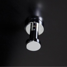 Lacava 0213-TN - Wall Mount Robe Hook Made of Chrome Plated Brass. Diam: 1 5/8'', D: 2 1/4''