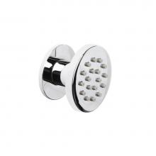 Lacava 1270.2-CR - Wall-mount round body spray, one jet. DIAM: 2-3/8''