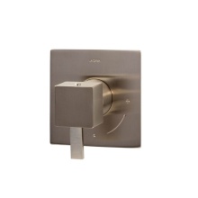 Lacava 14PBP.L.S1-A-BB - Kubista Trim - Built-in Progressive Pressure Balancing Mixer with A Lever Handle and Squared Backp