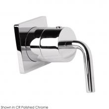 Lacava 15ST.C.S-CC-A-CR - TRIM ONLY - Stop Valve 3/4 + 1/2 adapter, flow rate 12 GPM (43.5 PSI), square back plate, lever ha