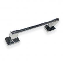 Lacava 1801S-CR - Wall mount towel bar made of chrome plated brass 10''