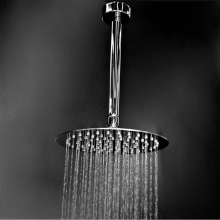 Lacava 1885-10 - Wall mount or ceiling mount tilting round shower head with ultra thin edge and flow regulator 2.