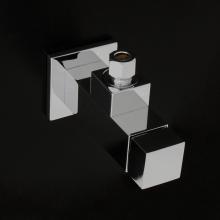 Lacava 1896.1-CR - Angle valve in square shape.  W: 2'', D: 4 1/8''