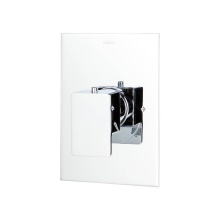 Lacava 18TH0.L.S-A-BB - Trim Only - Thermostatic Valve GPM 10 (60psi) with Rectangular Back Plate and Lever Handle