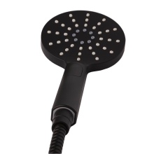 Lacava 4160-BG - Hand-held round shower head with 59-inch flexible hose and three function variable spray