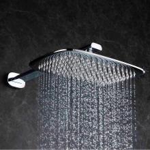 Lacava 4174-NI - Rectangular shower head 8'' x 12'', arm sold separately.