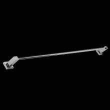 Lacava 4902L-CR - Wall-mount 32 1/2''W towel bar made of chrome plated brass.