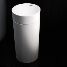 Lacava 5150P-001M - Pedestal made of solid surface, for Bathroom Sink 5150 (sold separately), 16 1/2''DIAM x