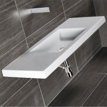 Lacava 5274-01-001 - Wall-mount, vanity top or self-rimming porcelain Bathroom Sink with an overflow.