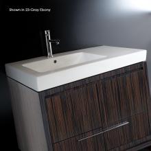 Lacava 5457L-03-001 - Vanity top porcelain Bathroom Sink with an overflow.