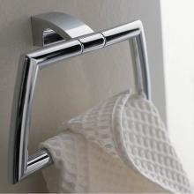 Lacava 8520-CR - Wall-mount towel ring made of chrome plated brass. W: 8 3/4''
