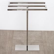 Lacava DE185-MW - Floor-mount triple towel stand made of stainless steel, fixing floor kit included. W: 18'&apo
