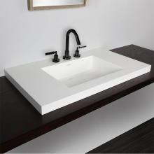 Lacava H263T-00-M - Vanity-top Bathroom Sink made of solid surface