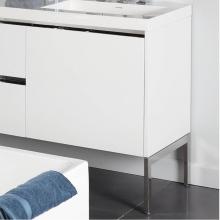 Lacava KUB-LEG-21 - A set of optional metal frame legs for Kubista vanities. W: 21'', H: 10''.