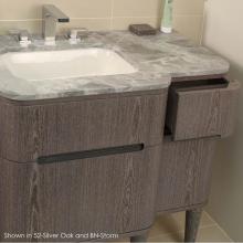 Lacava ELE-36RT-V - Solid Surface countertop for vanity H273R.