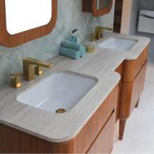 Lacava ELE-60T-D - Solid Surface  countertop for vanity H275.