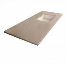 Lacava STL-36RT-D - Countertop for vanity STL-F-36R & STL-W-36R, with a cut-out for Bathroom Sink 5452UN. W: 36&ap