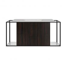 Lacava LIN-UN-48-07 - Cabinet of wall-mount under-counter vanity LIN-UN-48 with two drawers (pulls included), metal fram
