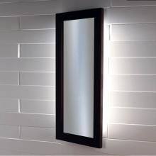 Lacava M04-15-02 - Wall-mount mirror in metal or wooden frame with LED lights. W: 15'', H: 34'',