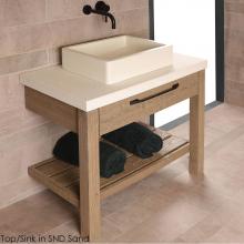 Lacava NTR-36T-03-TER - Countertop made of concrete for vanity NTR-VS-30