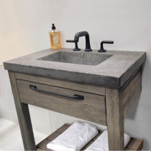 Lacava 1683-HJF-BB - J Shaped Handles For 1683 Faucet with Fluted Detailing