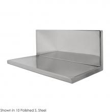 Lacava W1910H2-BPW - Wall-mounted shelf 12 3/4''W, 6 1/4''D, 5 1/8'' H