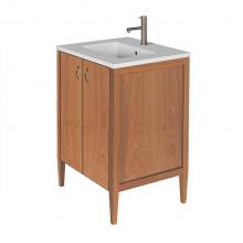 Lacava LRS-F-24A-07 - Free-standing under-counter vanity with two doors(pulls included).