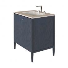 Lacava LRS-F-30A-33 - Free-standing under-counter vanity with two doors(pulls included).