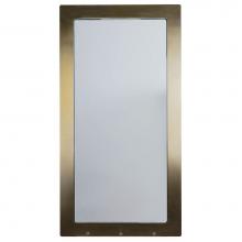 Lacava ZOM-MED-B22L-06 - Wall-mount mirror, available with 7 1/2'' or 10'' in depth. Made to be used wi