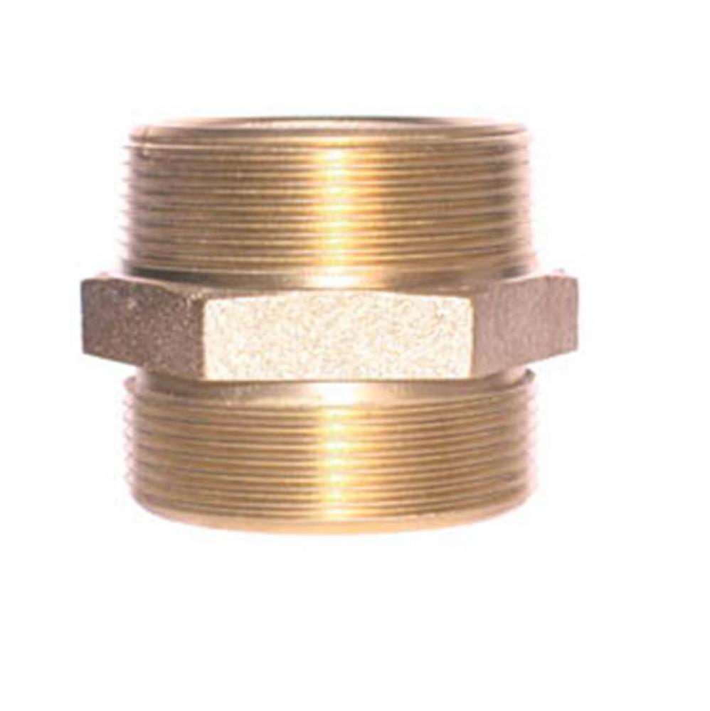 A92 2-1/2'' NPT x 2-1/2'' NST Fire Hose Fitting