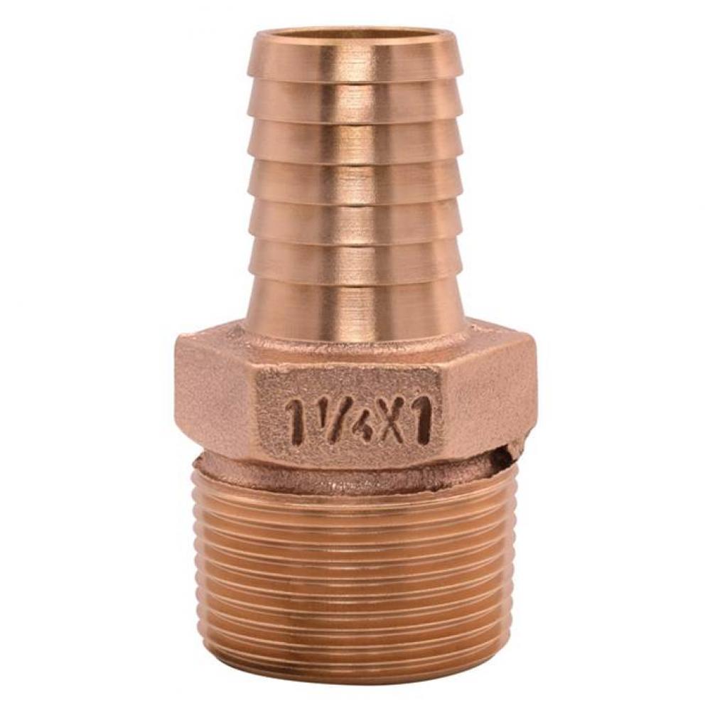 1'' x 3/4'' Cast Bronze Insert x MNPT Reducing Adapter