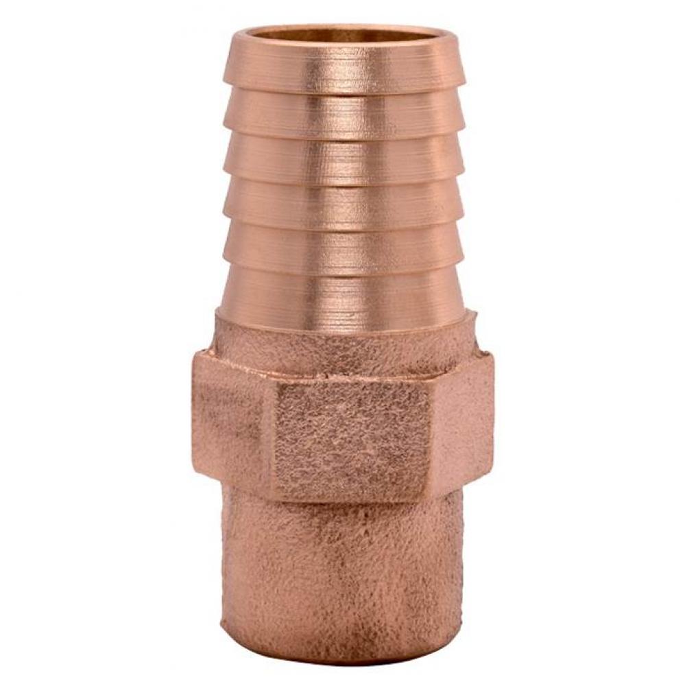 3/4'' x 1'' Bronze Insert x Solder Adapter