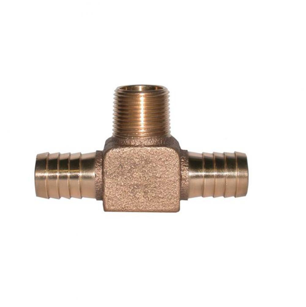 1'' Cast Bronze Hydrant Tee