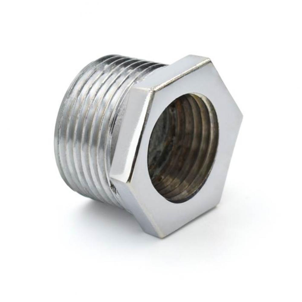 1'' x 3/4'' Chrome Hex Bushing