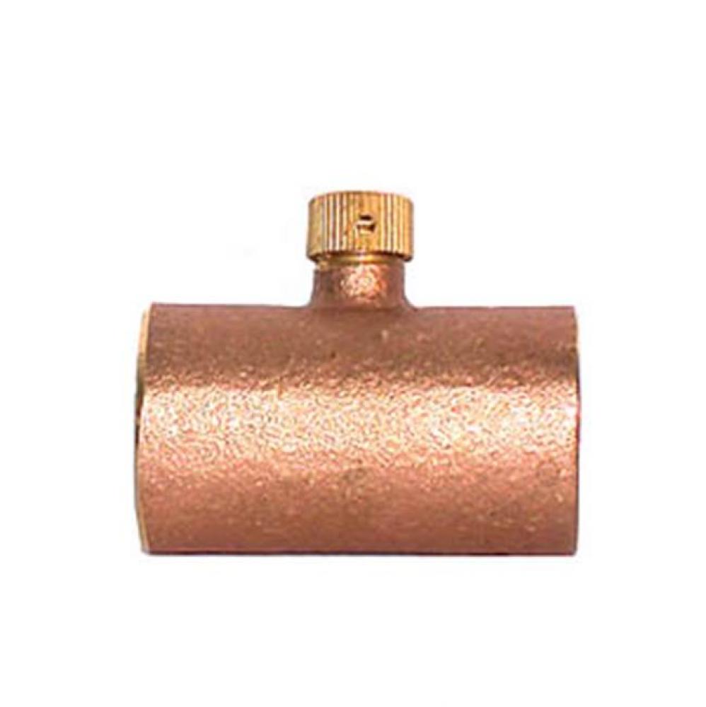 3/4'' Sweat Drain Coupling, Cast Brass