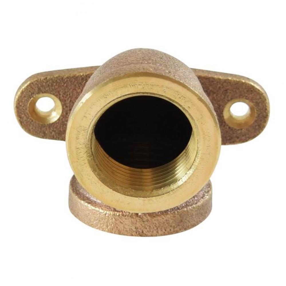 3/4'' FNPT x FNPT Drop Ear Elbow, Cast Brass