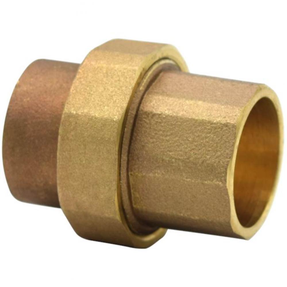 1/2'' No Lead Brass Sweat x Sweat Compact Pattern Union