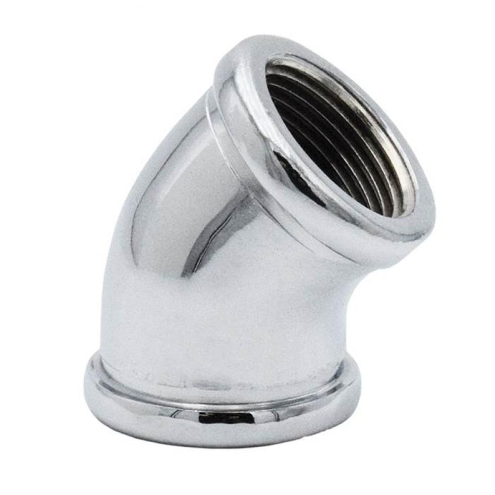 1/2'' 45 CHROME ELBOW NO LEAD