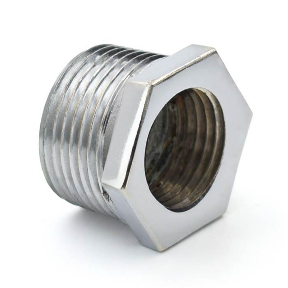 3/4''X1/2'' CHROME HEX BUSHNG NL