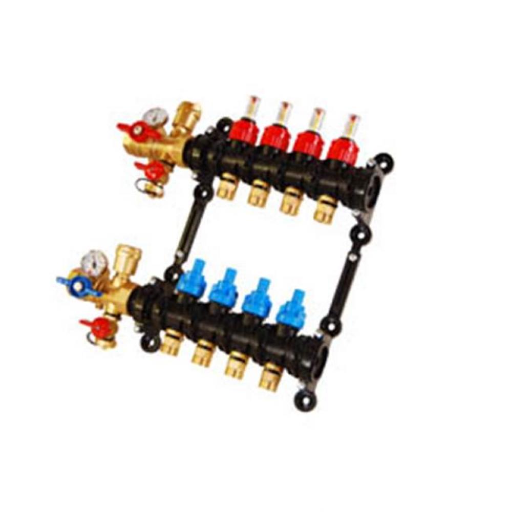 7 PORT - 1'' EP Pro Manifold with Integrated Adapter Valve