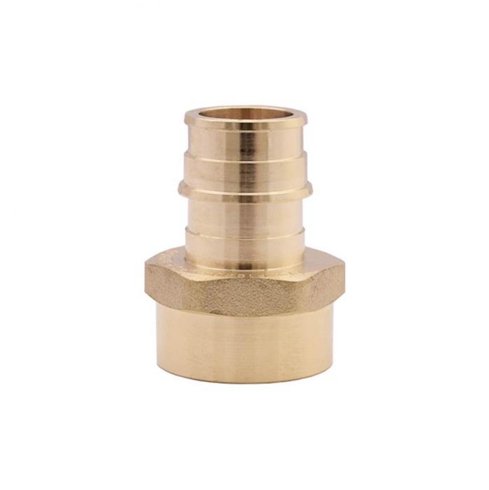 1/2'' x 3/4'' No Lead / DZR Brass F 1960 PEX FNPT Reducing Adapter