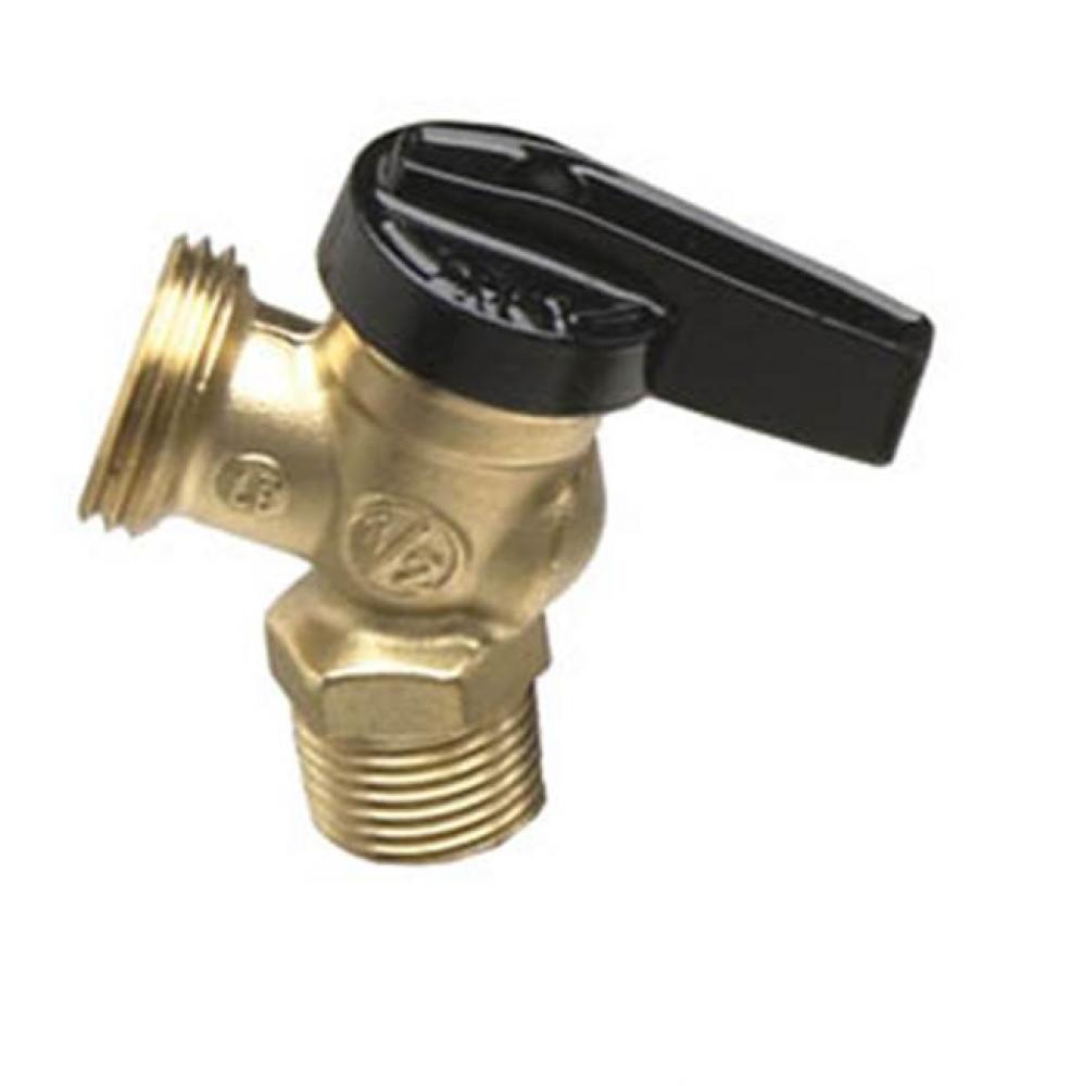 3/4 R670 MNPT Brass Boiler Drain Ball Ball Valve