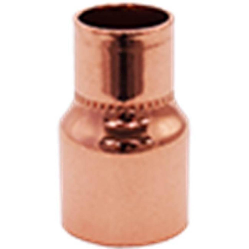 1/4'' x 1/8'' Red Coupling Fitting x Copper