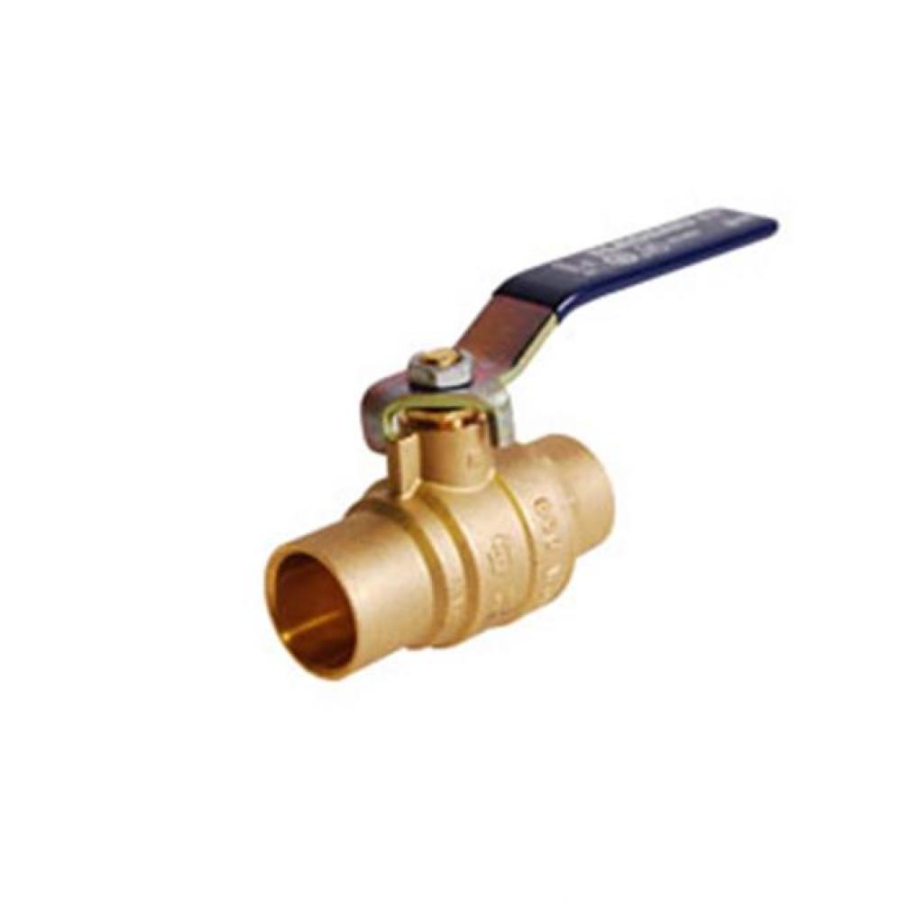 1'' S-2000NL No Lead Forged Brass Full Port Ball Valve