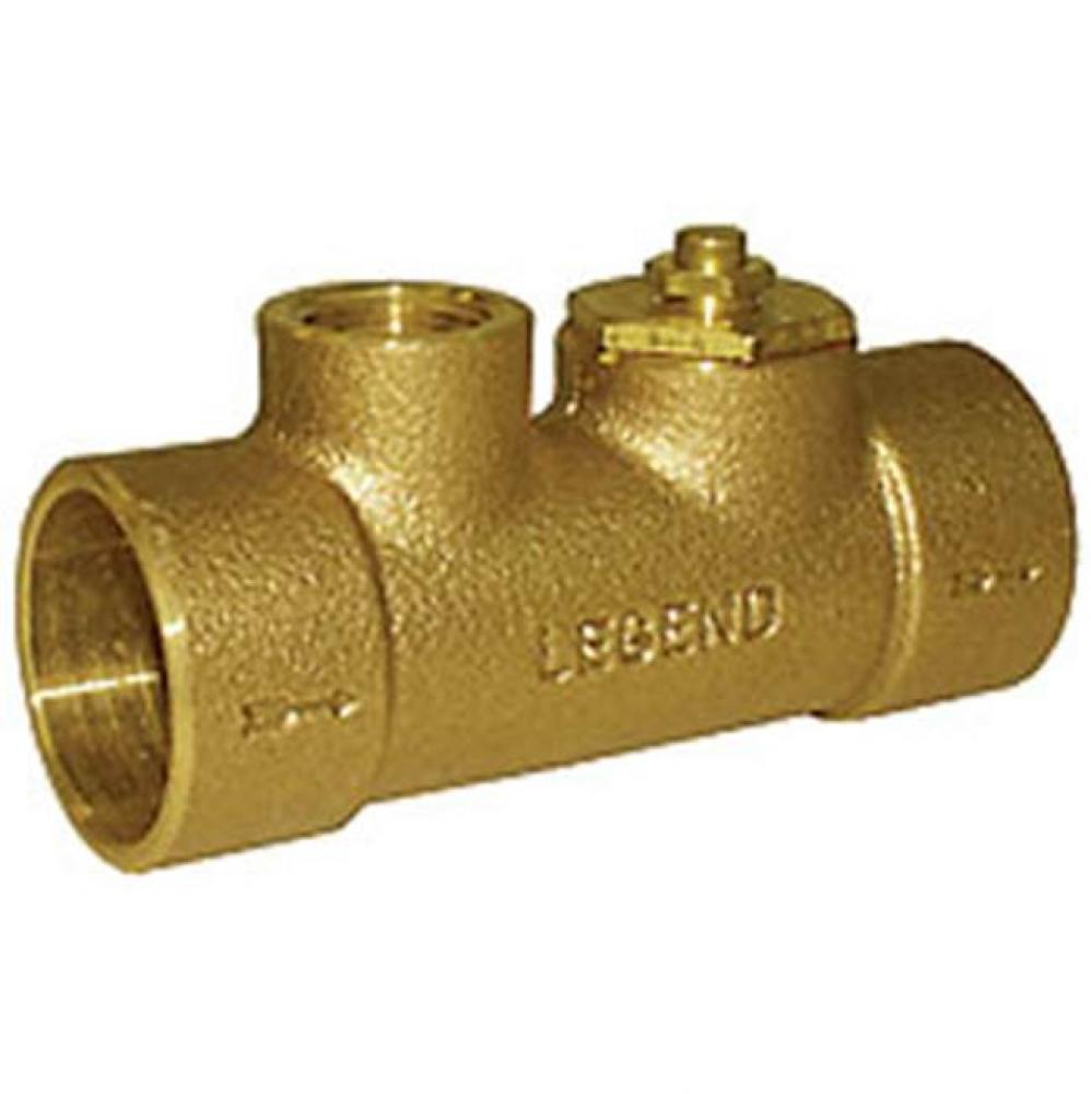 3/4'' S-464 Brass Purge & Balancing Valve