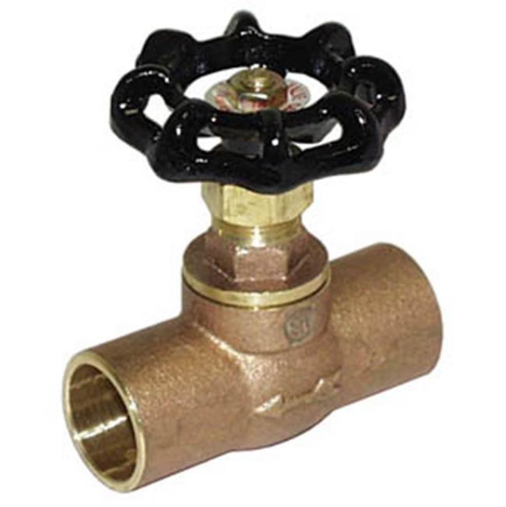 1/2'' S-501 No Lead Brass Stop Valve