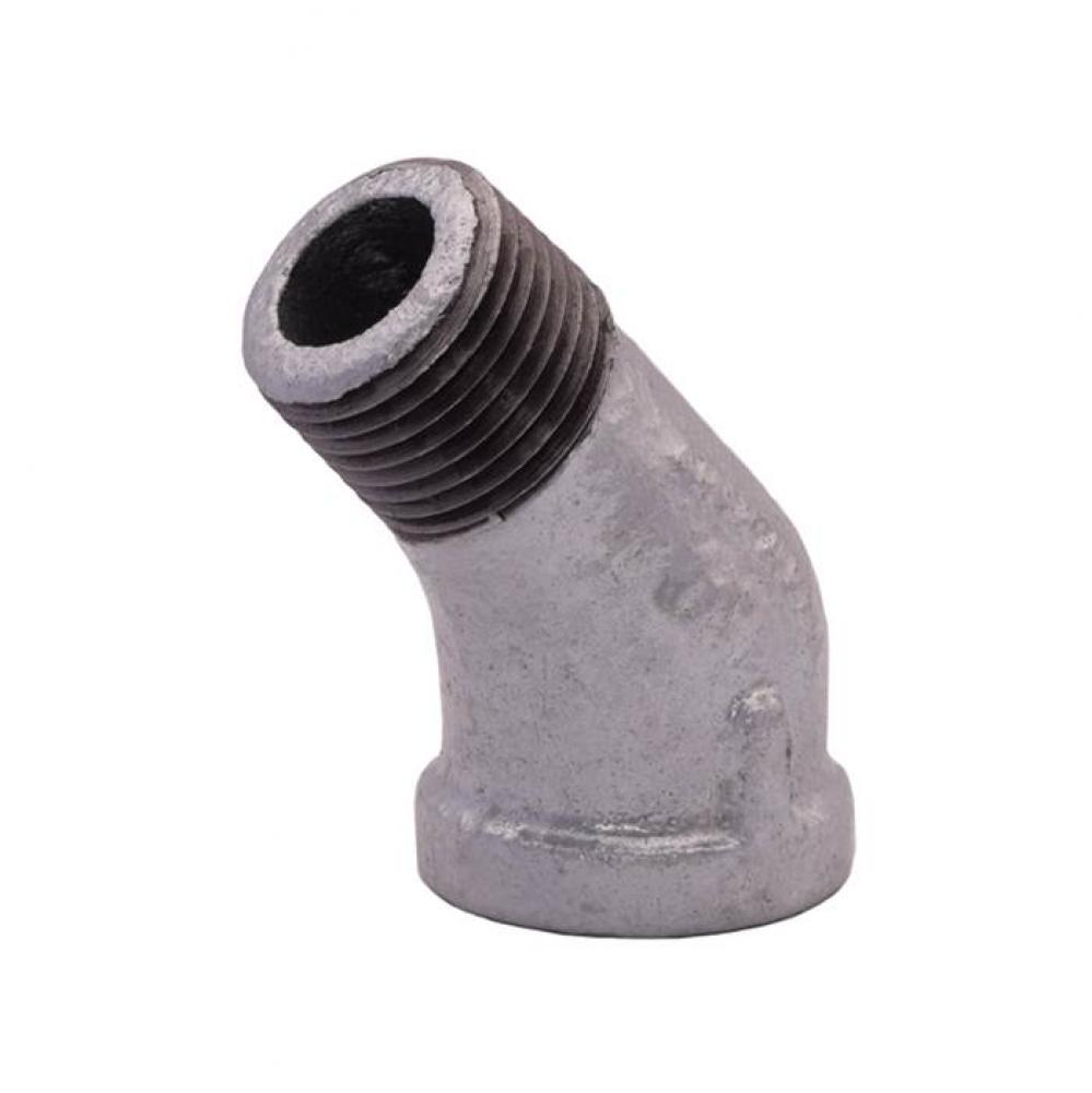 1/2'' SA Galvanized 45 degrees Street Elbow FNPT x MNPT