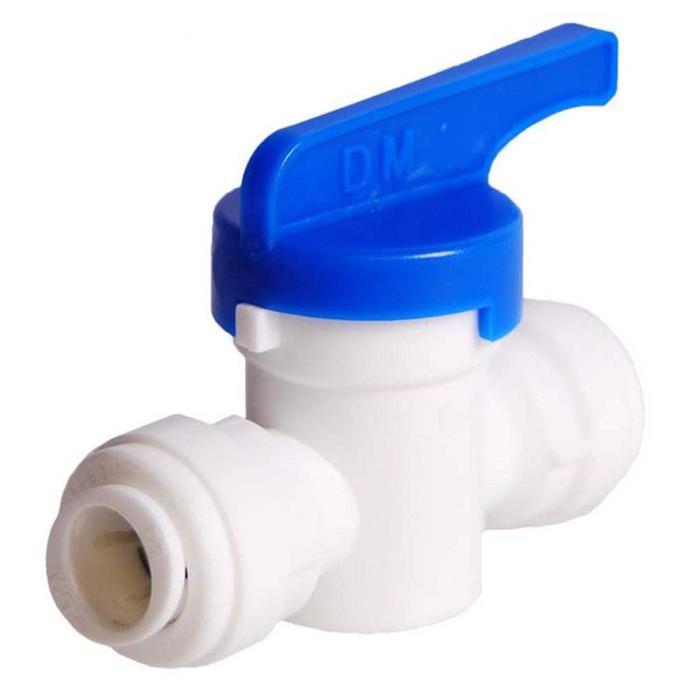 1/4'' Push x Push Mini-Loc Straight Ball Valve